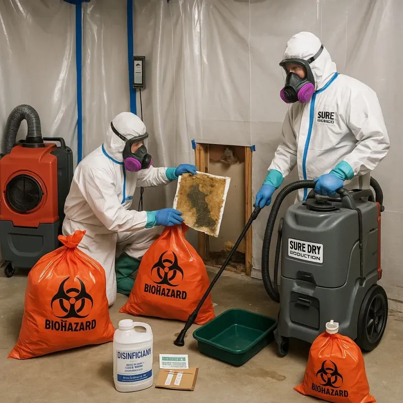 Contaminated Water Handling Protocols process in Fruit Hill, OH