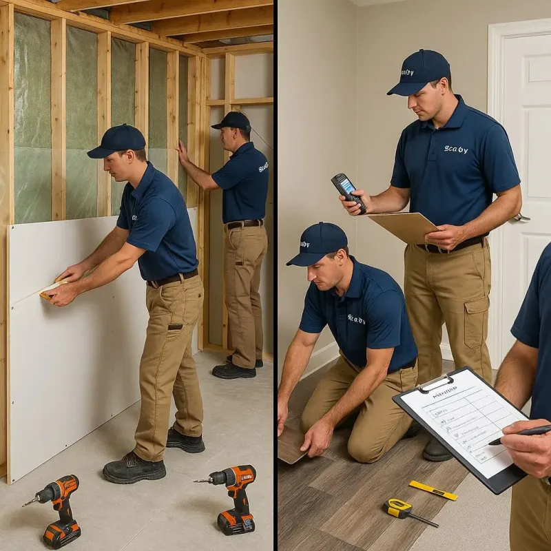 Repairs and Reconstruction process in Fruit Hill, OH