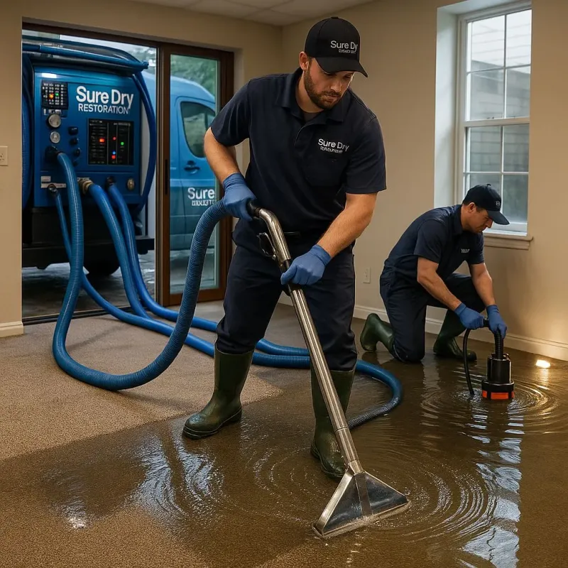 Water Extraction and Removal process in Fruit Hill, OH